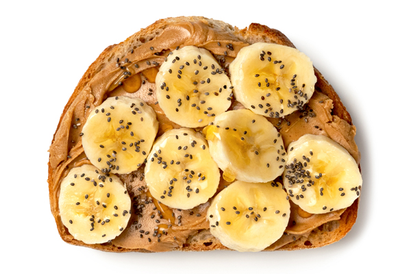 PEANUT BUTTER & BANANA TOAST