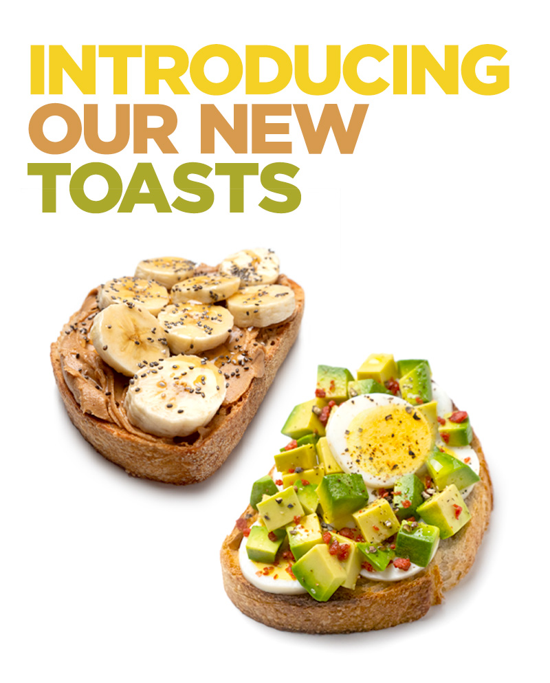 Introducing Our New Toasts