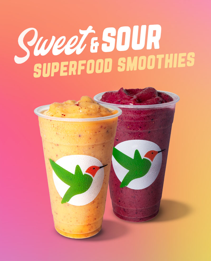 Sweet & Sour Superfood Smoothies